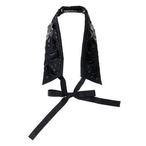 Prada Black Embellished Choker